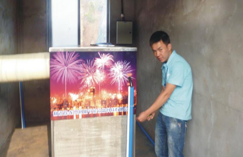 烟花亮珠烘干案例