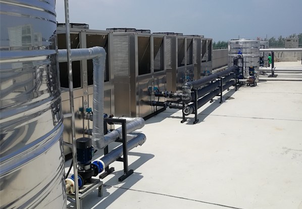 湖北农青园艺综合大楼热泵冷暖空调系统