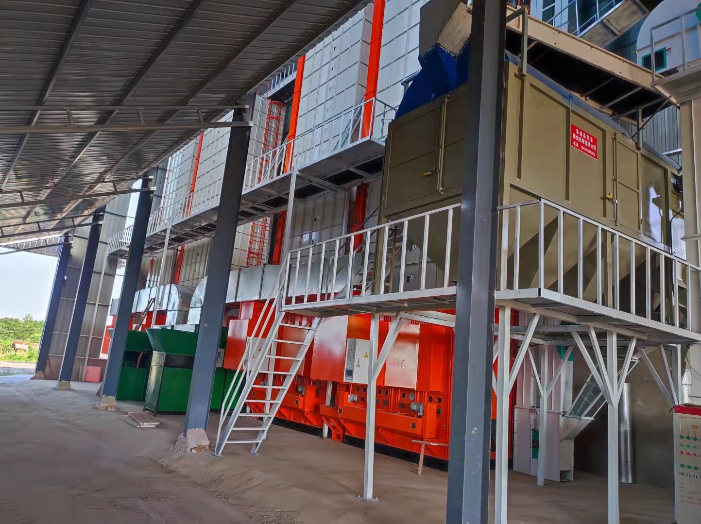 湖北省潜江谷物烘干示范中心