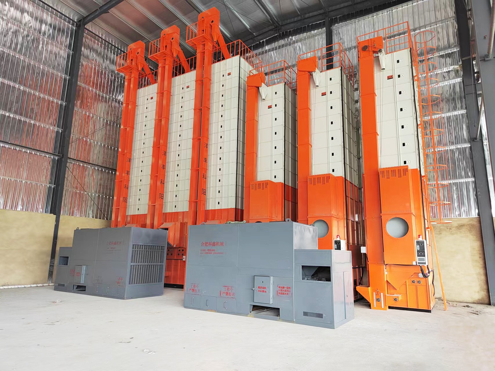 湖北省天门谷物烘干示范中心