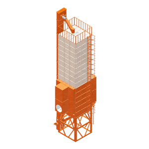 5HH-16批次循环式谷物干燥机