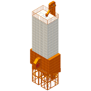 5HH-40批次循环式谷物干燥机